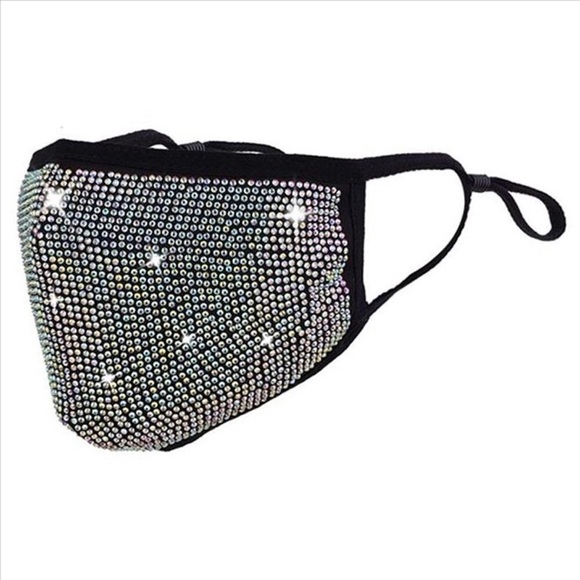 Crystal Face Mask w/5 High Grade Filters - Picture 1 of 10